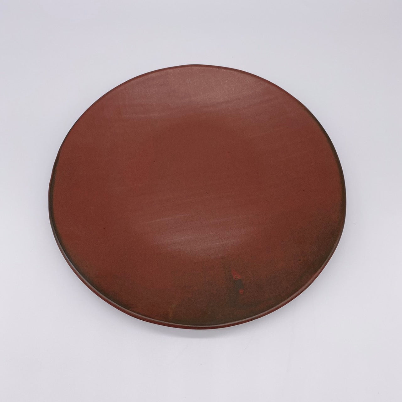 イタリアMORIYAMA ブラック(茶結晶)深皿24cm12枚セット MORIYAMA